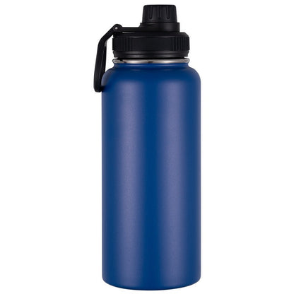 ZYNIXK HydriFlow 32oz (950ml) Dual-Lid Stainless Steel Water Bottle